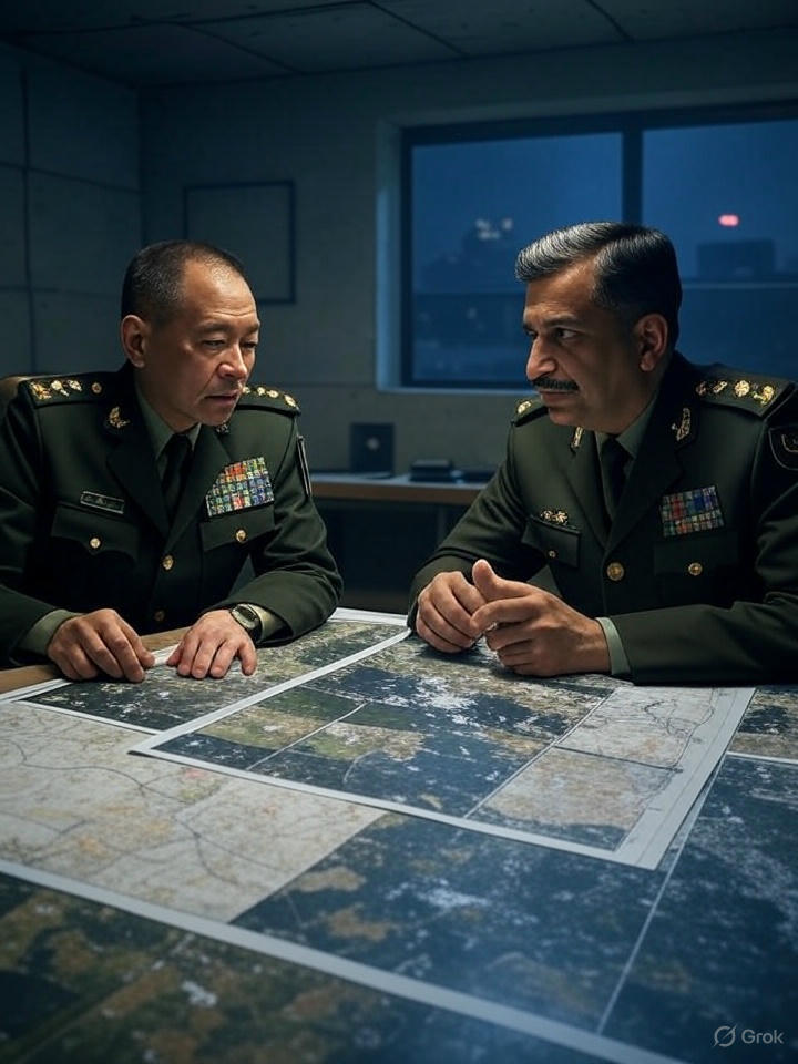 chinese and pakistan plot against india