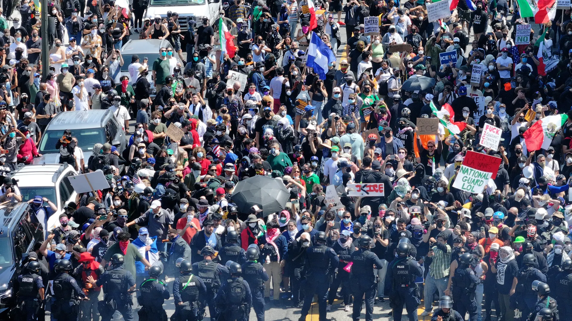 trump to take strict action on protesters